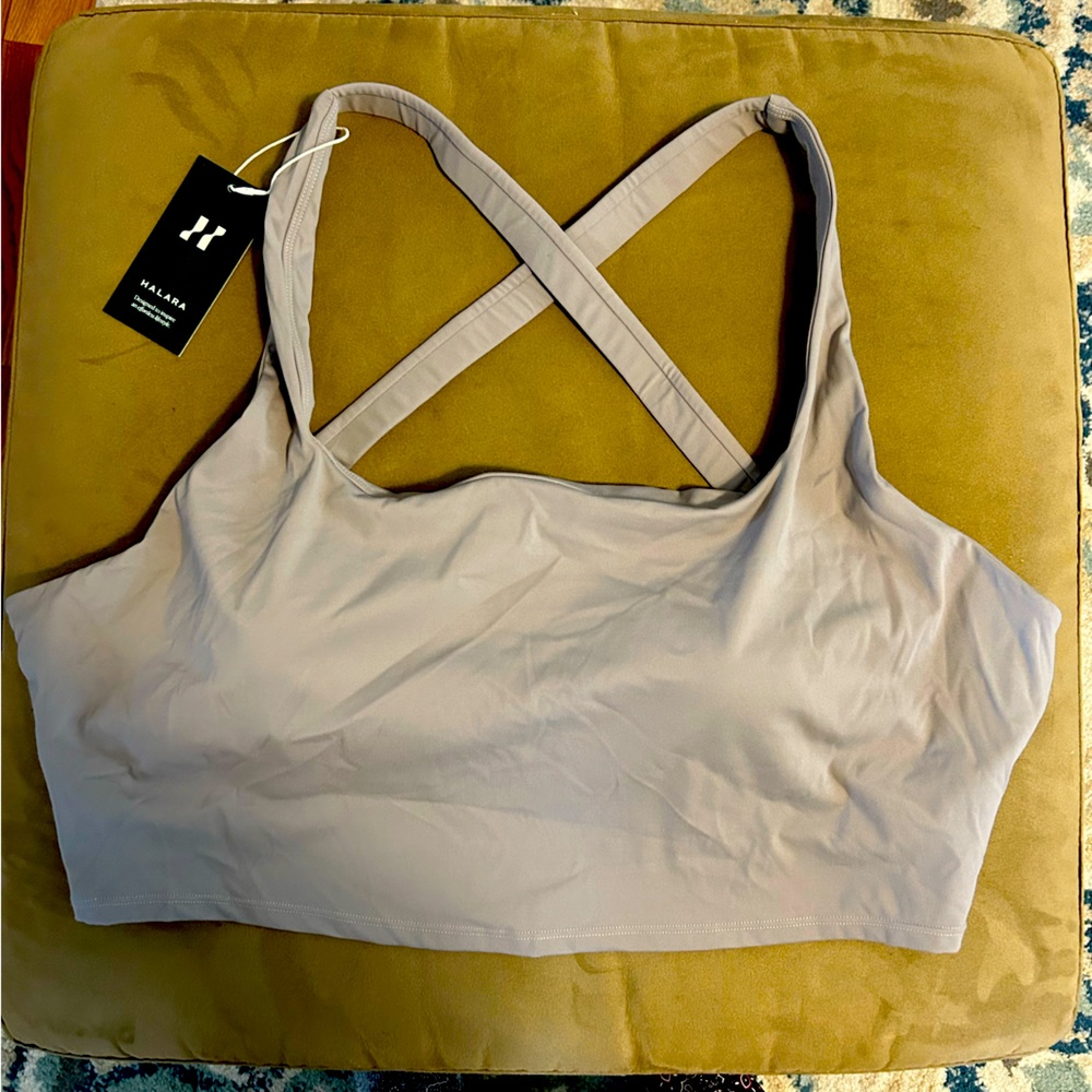 NWT Halara crisscross sport bra size 3X